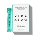 Vida Glow Marine Collagen אבקת - Anti Aging תוסף עם Collagen Peptides, מקדם Glowing Skin, נמרים חזקים, שיער בריא | 30 משרתים, Original Flavor