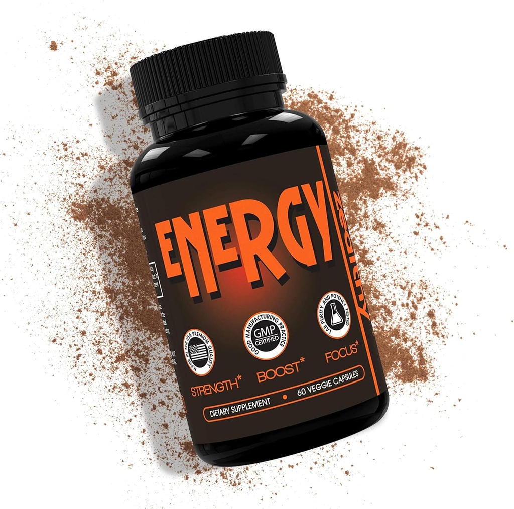 גלולות Caffeine, אלטרנטיבה למשקה אנרגיה, גל אנרגיה או חניכיים אנרגיה, תוספי אנרגיה All-Natural אנרגיה, גלולות אנרגיה עם קשישים