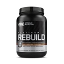 Optm תזונה פלטינום ReBuild, Premium פלטינום אבקת חלבונים עם Creatine Monohydrate, שוקולד כהה, 20 משרתים