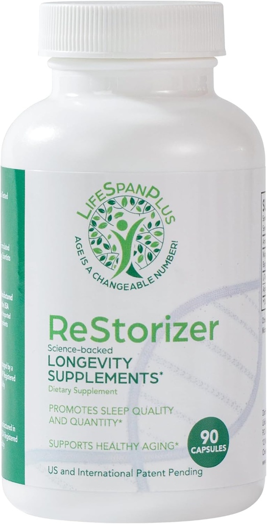 LifeSpanPlus ReStorizer Longevity תוסף, 90 קפסולות