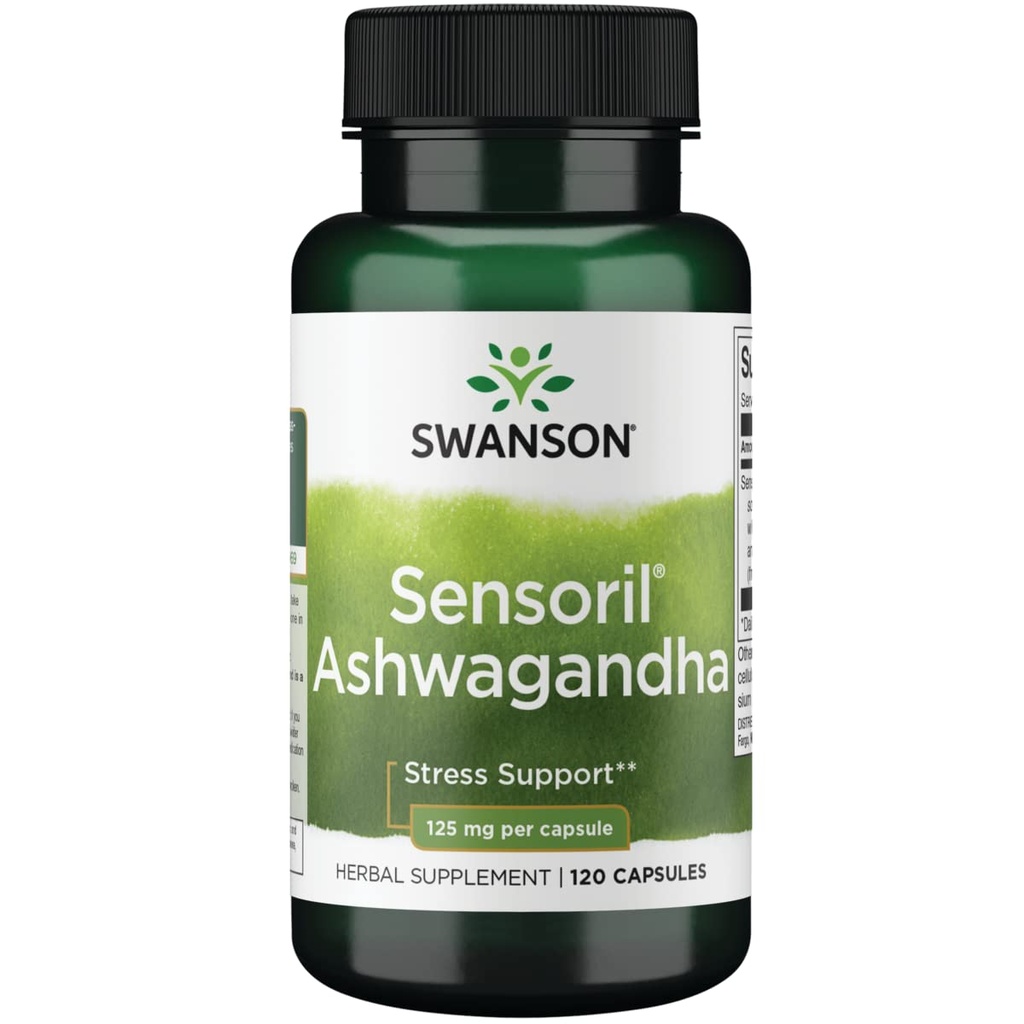 סוונסון UL SENSORIL ASHWAGANDHA 125MG