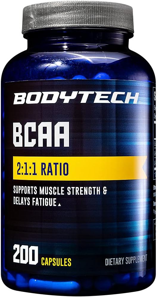BODYTECH BCAA - 2:1 Ratio (200 קפסולות)