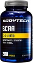 BODYTECH BCAA - 2:1 Ratio (200 קפסולות)