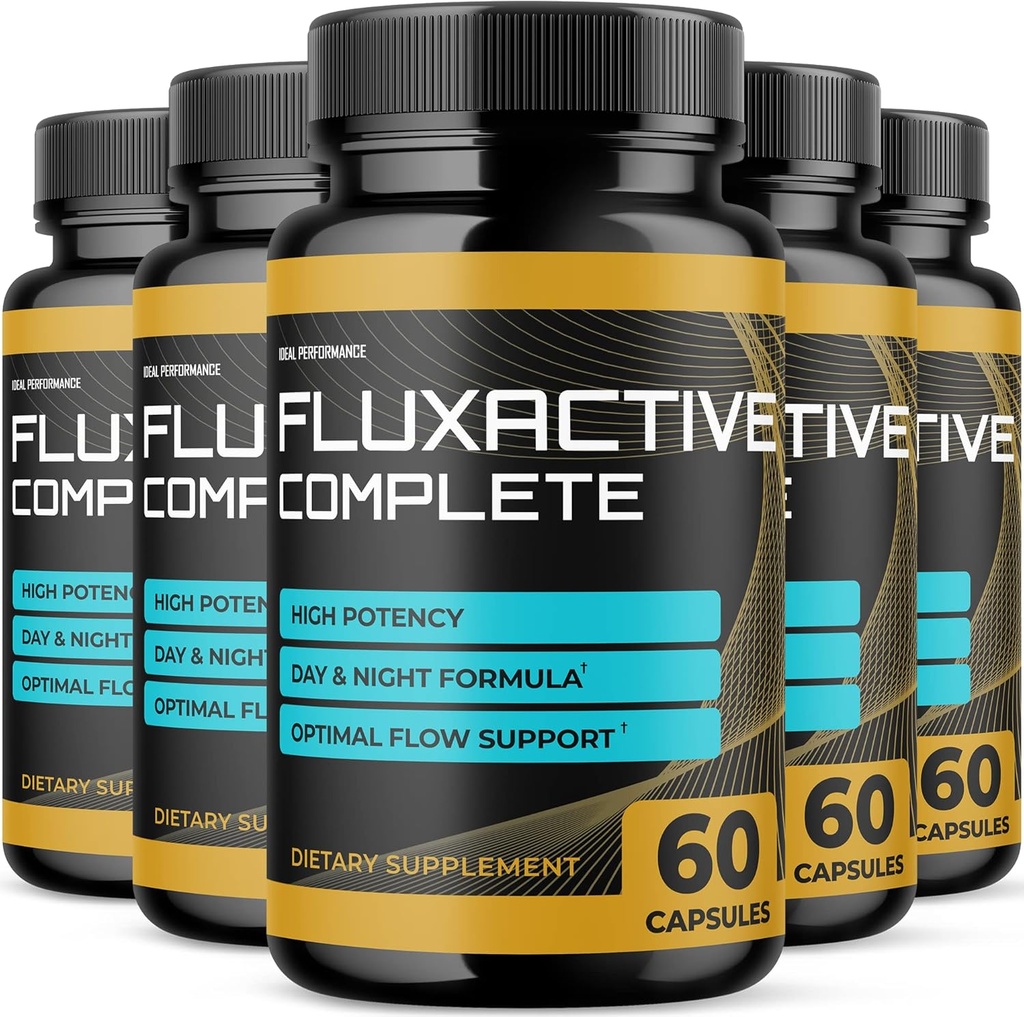 (Pluxactive Complete החבילה Fluxactive Complete עבור Prostate Health Fluxactive Pills Flux Active Complete (300 קפסולות)