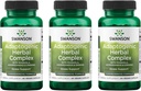Swanson Rhodiola Ashwagandha Geneseng Complex Mood Energy Immune Function Nervous System Stress Support Fitogen Herb 60 קפסולות (3 Pack)