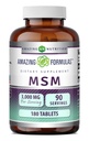 פורמולה מדהימה MSM (Methylsulfonylmethane) תוסף | 1500 Mg Per לשרת | 180 טבליות | Non-GMO |ten Free | Made in USA