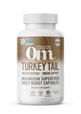 Om Mushroom Superfood טורקיה Tail Mushroom קפסולות Superfood, 90 Count, 30 ימים, Immune Support, Polysacchrides, Beta-Glucans, Gut Health & Holistic Defense Mushroom