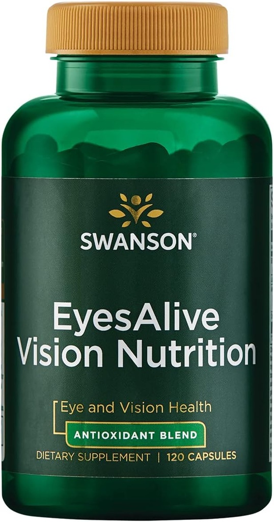 בסביבה הקרובה של Swanson EYESALIVE Vision Nutrition 120 CAPS