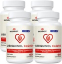 Ubiquinol CoQ10-600 מ"ג-Softgel, Active Form של Coq10 Ubiquinol תוספת עם ויטמין E & אומגה 3, 6, 9, גבוה Absorption-Coenzyme-Q10, אנטי-חמצן כוחני לייצור אנרגיה, 240 הרוזן הרוזן