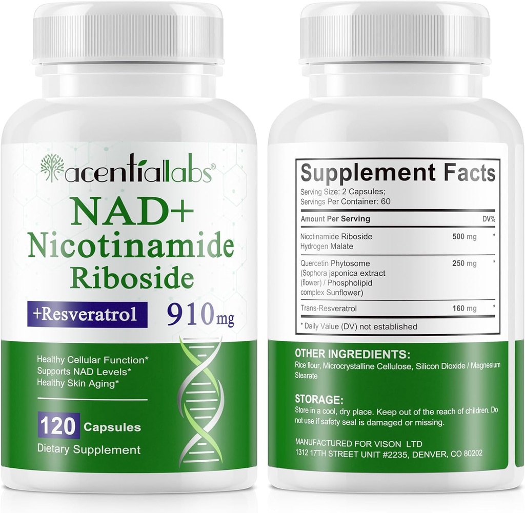 120 הרוזן NAD Plus תוסף, Liposomal Nicotinamide Riboside קפסולות 900MG עם Resveratrol & Quercetin, High Purity Nicotinamide עבור אנטי-Aging, Cell Gegeneration / Energy / Immune Booster Booster Booster Booster Booster Booster Booster Booster Booster Booster Booster Booster Booster Booster Booster Booster Booster Booster Booster Boosterercetintin, High Purity Nicotinamide