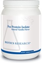 biotics Research Pea חלבונים Isolate Natural Vanilla Flavored, Mixes בקלות עם מים או Juice, Premium Pea חלבונים, 21 גרם חלבון נקי ל- 16 אוונסרס