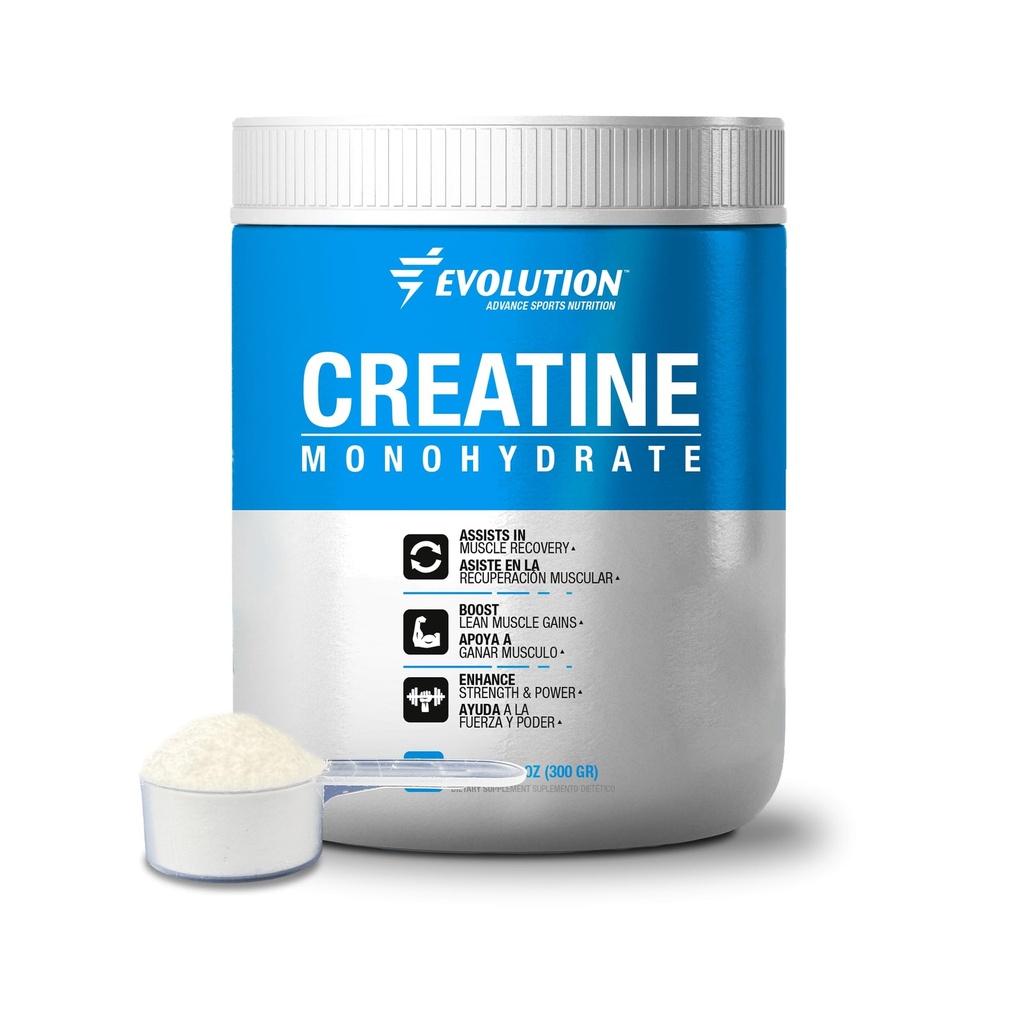 אבקת Creatine Monohydrate אבקה 5000 מ"ג - תומכת בשיקום שרירים וחיזוק כוח - מסייע להאיץ ואימון - unflavored (60 משרתים)
