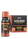OnNIT Alpha Brain Focus Shot, Peach Flavor, Nootropic Dietary drink that Supports Energy, Focus and Mood, IGTM Non-GMO נבדק, 2.5 floz, 6 Count
