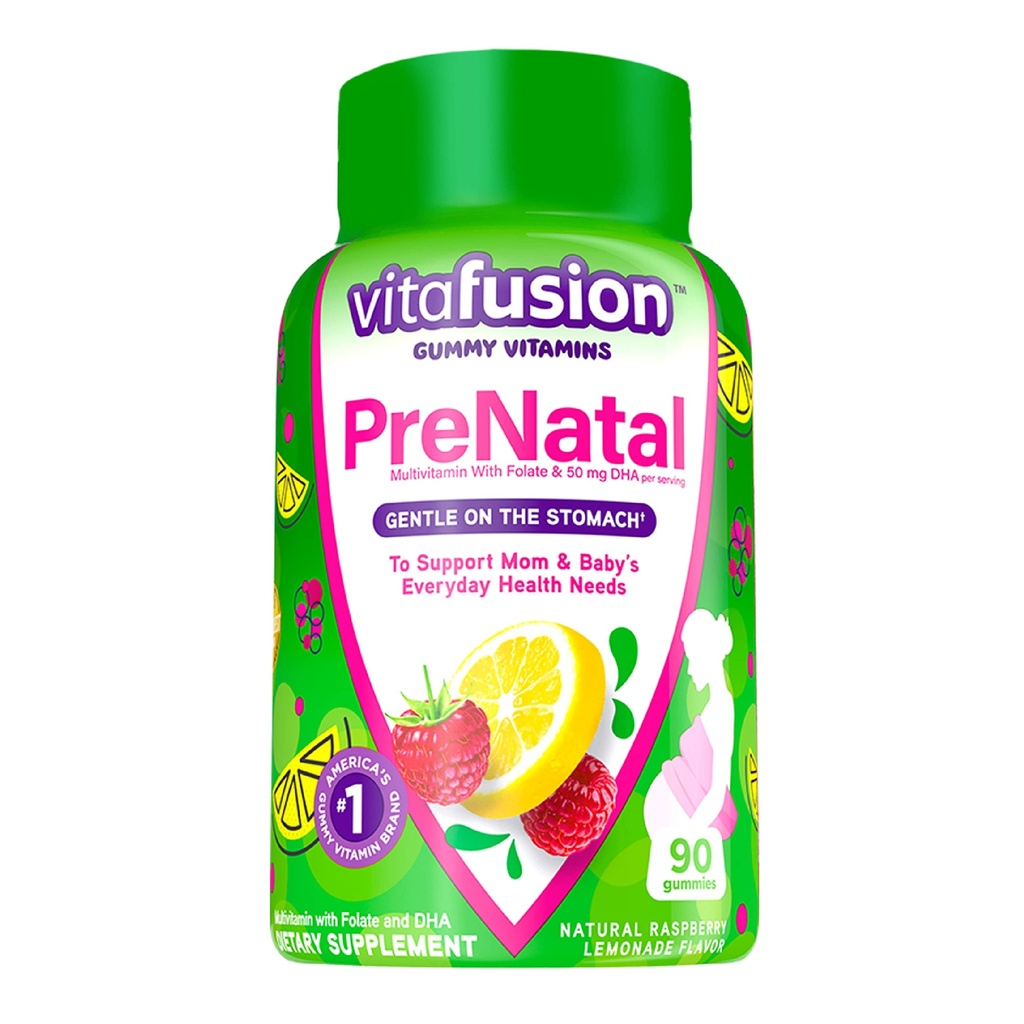 Pre-Seed Fertility Lubricant ו vitafusion 90 הרוזן טרום לידתי ויטמינים עם Folate, DHA, ומזונות חיוניים לבריאות הריון