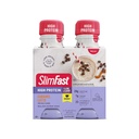 SlimFast Advanced Energy Carmel Latte Shake - מוכן לשתות החלפת Meal - 20 גרם של חלבון, 11 fl. oz.בק, 4 Count (Packaging May Vary)