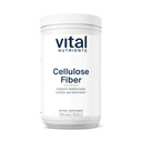 Vital Foodsents Cellulose סיבים אבקה | 375g Cellulose Insoluble סיבים אבקה | אבקת תוספי סיבים תומכת פונקציונליות Bowel בריאה | Gluten, Milk, Soy Free | Non-GMO | 60 קפסולות