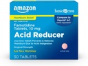 אוזניות טיפול בסיסיות של Famotidine Tablet 10 Mg, 30 Count