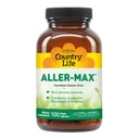 Country Life Aller-MAX - Quercetin Supplements with Bromelain - Immune Support with ויטמין C, Zinc, ו-Pibot - מוסמך Gluten-Free, Vegan Count (Pack of 1))