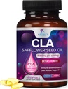 תוסף CLA, Conjugated Linoleic Acid 1560 מ"ג - תוספת עוצמה גלולות תוספת CNC - תמיכה גוף הרכב, Lean שריר טונה, & אנרגיה - קפסולות ספאפי, Gluten Free, non-GMO - 60 Softgels