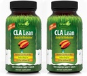 Irwin Naturals CLA Lean Body Fat Reduction - מסייע להפחית שומן הגוף ולהגדיל את שרירי טונה - 80 נוזל רך Gels (Pack of 2)