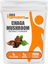 BulkSupplements.com Chaga Mushroom אבקת - תוסף Mushroom, מ Chaga Mushrooms - 1000 מ"ג של אבקת Chaga כל לשרת, Gluten Free (5 קילגרם - 11 lbs)