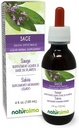 Naturalma סייג' (Salvia officinalis) Leaf-Free Tincture - 4 fl oz נוזל לחלץ טיפות - תוסף צמחי - טבעוני