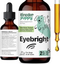 Forever Puppy Eyebright Drops for Dogs - Eyebright Herb Tincture for Soothing Eyes Irritation - נוזל תמיכה בריאות העין עבור כלבים של All Breeds & Sizes - 2 oz