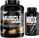 Nutrex מחקר אבקת חלבון Whey, כאבי שרירים שוקולד Whey Isolate Plus Niox Bundle