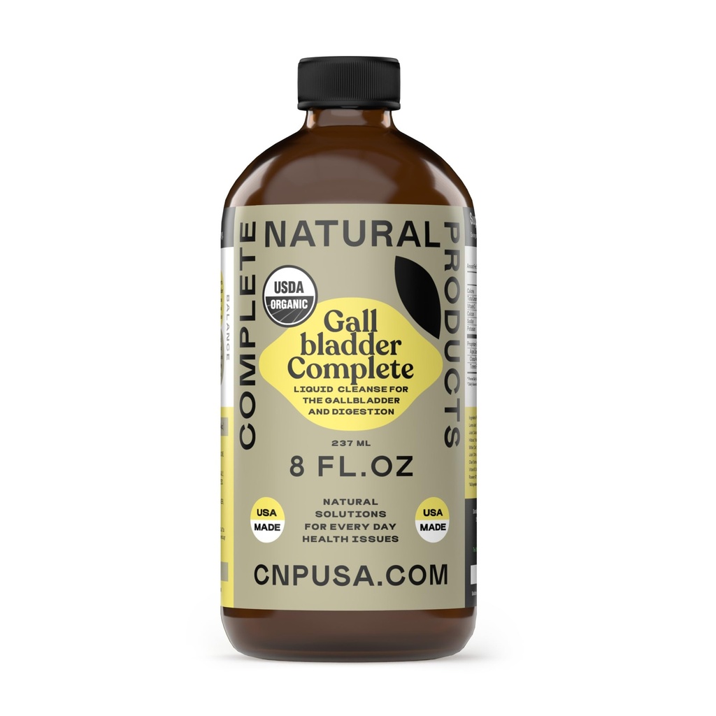 Gallbladder Complete 8oz Organic Liquid Concentrate - Digestive Vinegar Bitters