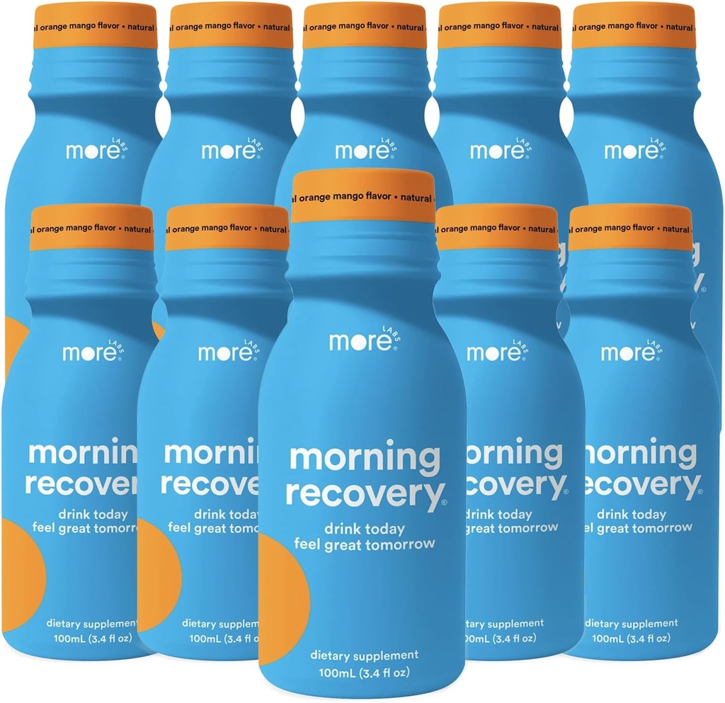 More Labs Morning Recovery מנגו פלאדור אלקטרוליטה וחלל שותים 10 Pack