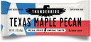 Thunderbird Bars Energy חטיף, Gluten-Free עם חלבון, מזון אמיתי בריא, טבעוני Paleo non-GMO, לא תוספת סוכר, טקסס Maple Pecan Flavor (12 Count, 1.7 oz. Bars)