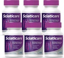 Vita Sciences Sciaticare Nerve Sooting ויטמינים עם כוח R-ALA טבעי 40X, לא Synthetic אלפא Lipoic Acid (ALA) - לומבאר סקאטי - 60 Count (Pack of 6)