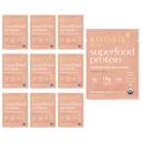 Boobie Body Superfood חלבונים Meal Suit Shake, Vanilla Chai Flavor | 19g חלבונים | Safe for Pregnancy, Lactation & Motherhood | אורגני, טבעוני, Zero Sugar, 10 מנות יחיד (1.02 oz כל אחד)