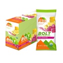 ProBAR - Bolt Organic Energy Chews, Pink Lemonade, Non-GMO, Gluten-Free, USDA מוסמך אורגני, בריאות, אנרגיה טבעית, חניכיים דלק מהיר עם ויטמינים B & C (12 Count)