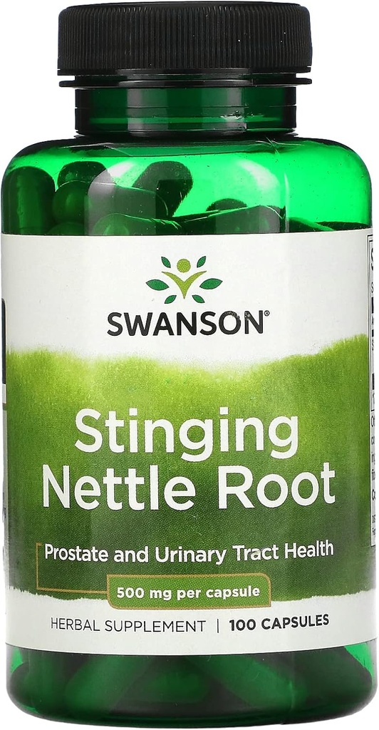 Swanson Sting Nettle Root 500 מיליגרם, 100 Caps