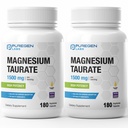 Puregen Labs Magnesium Turate 1500 מ"ג עבור המשרתת (High Potency) Total 360 Veggie Caps, Chelated for Superior Absorption, non-GMO, noten and Milk | Made in USA