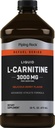 Piping Rock L-Carnitine נוזל | 3,000 מ"ג | ברי פלאמור | Advanced Athlete Formula | Reדלק סדרת תוספים | Non GMO, Gluten Freeten