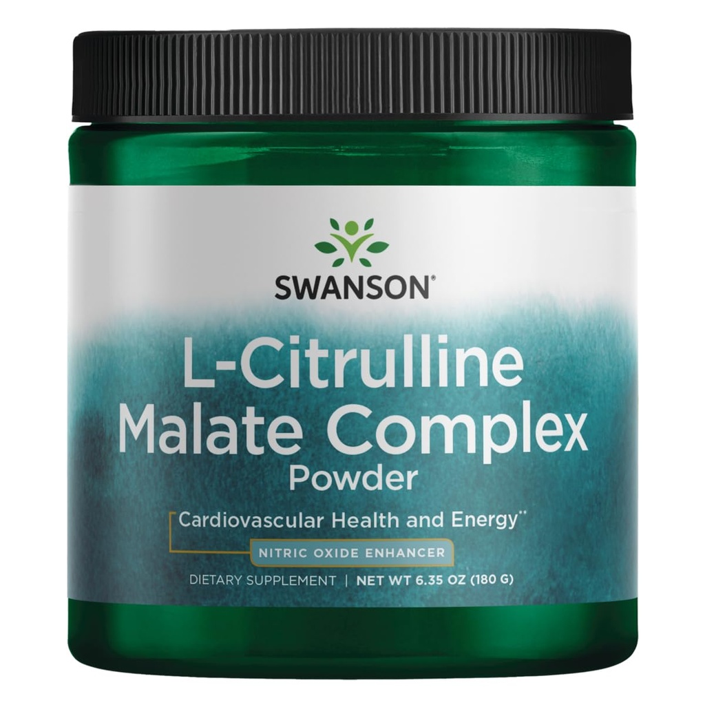 Swanson Amino Acid L-Citrulline Malate Complex 6.35 Ounce (180 גרם) Pwdr