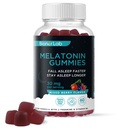 BionerLab Melatonin Gummies (30 מ"ג) מוגדל עם L-theanine & ויטמין B6 עבור נשים מבוגרות גברים - תוספת כוח צ'ואנס Calm Gummy - גלוטן חינם
