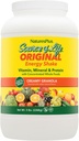 NaturesPlus Source of Life Energy Shake, Creamy Granola - 5 lbs, Pack of 2 - מספק 13g שלם חלבון, ויטמינים ומינרלים - non-GMO, Gluten Free, Vegetarian - 116 משרתים מלאים