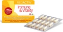 Reg'Activ Immune & Vitality - Metabolism Booster with Lactobacillus תסיסה ME-3 Probiotics for Digestive Health Gut Health, with Vegans Essential for Immune Health Maintenance