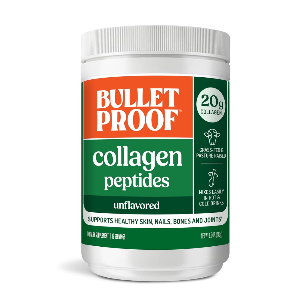 אבקת חלבון עמידת קליע 18g, 8.5 oz, Unflavored