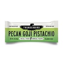 Thunderbird Bars Energy חטיף, Gluten-Free עם חלבון, מזון אמיתי בריא, טבעוני Paleo non-GMO, לא תוספת סוכר, Pecan Goji Pistachio Flavor (12 Count, 1.7 oz. Bars)