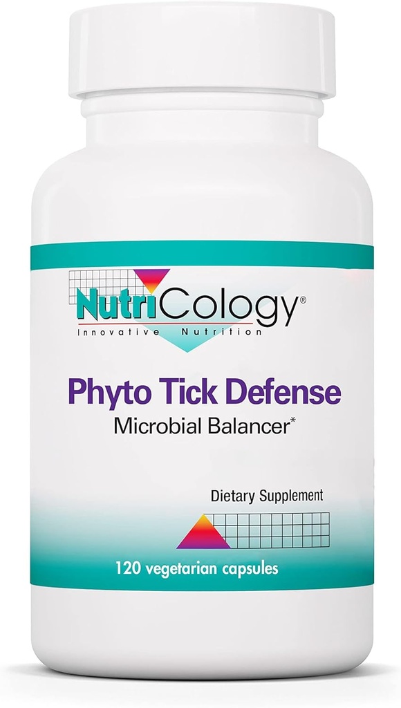 Accology - Phyto Tick Defense תוסף - Mushroom Complex, Mushroom Extract, Lions Mane, Cordyceps, Beta Glucans, קפסולות צמחוניות - 120 הרוזן