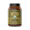 מוצרים טבעיים שלמים Raw Sea Kelp אבקת תוסף - 600mg קפסולות 100 גלולות אבקת Raw Seaweed & Thyroid תמיכה תוסף