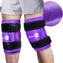 2 חבילת קרח להקלת כאב ברכיים, Reusable Gel Ice Wrap for Injuries, Swelling, Knee Switch Surgery, Cold Compress Therapy for Arthritis, Meniscus Tear ו ACL, Purple