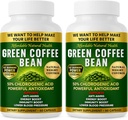 קפה ירוק bean Extract, 100% טהור קפה ירוק bean כמוסות, 50% Chlorogenic Acid, 10,000 מ"ג כוח, 120 קפסולות, 4 חודשים אספקה, non-GMO וגלוטן חינם, מסורתי Herbal תוספת תוספת תוספת תוספת תוספת המסורתית צמחית.