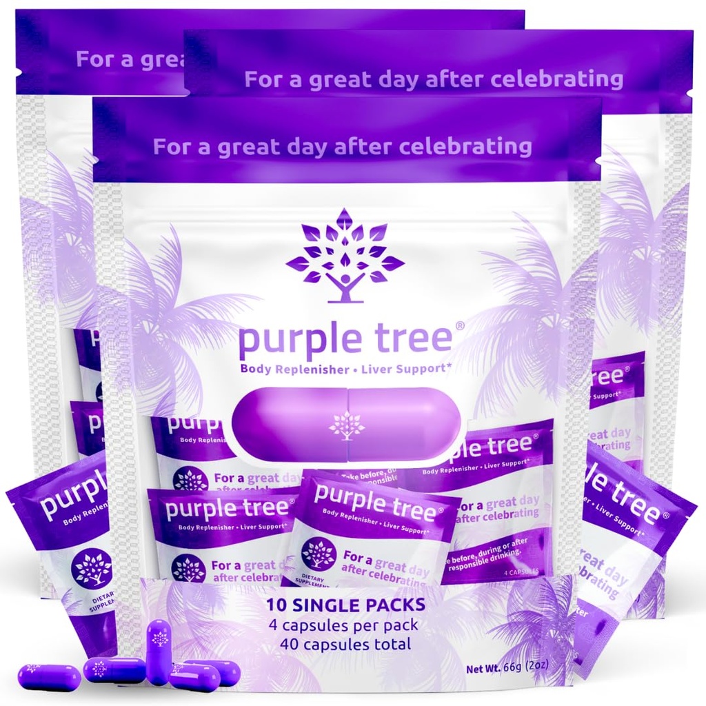 עץ סגול פוסט-Celebration Wellness | Liver Support, Hydration & Replenisher