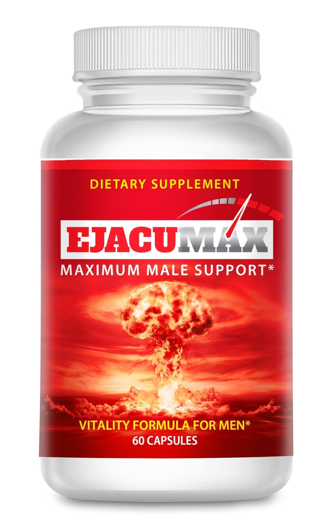 Ejacumax Vitality- Prenatal ויטמינים עבור Men-פורי פורמולה - זכר Semen Volume Enhancer- High Potency זרע ספירה Boosting Formulation - כל טבעי ויעיל 60 קפסולות