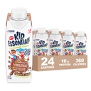 BOOST KID ESSENTIALS (1.5 kcal/mL) שוקולד Craze Nutritional Drink, 10g חלבונים, ויטמין C, B12 ו- Zinc, 8 Fl Oz (Pack של 24)